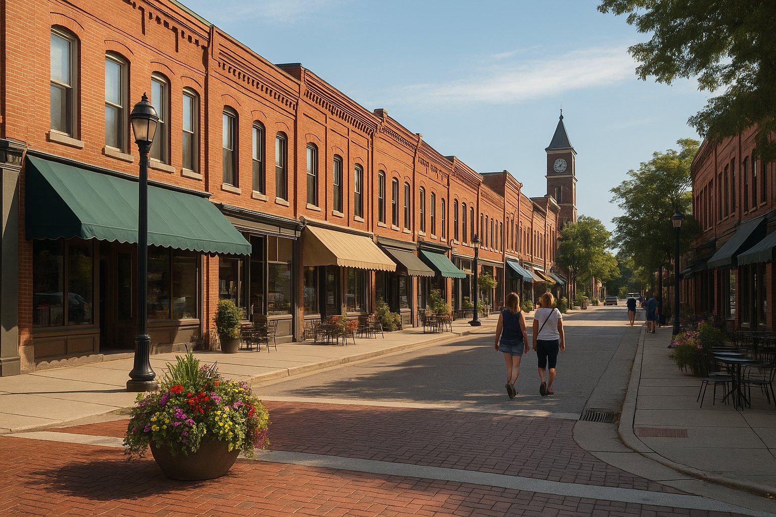 Downtown Wheaton, IL
