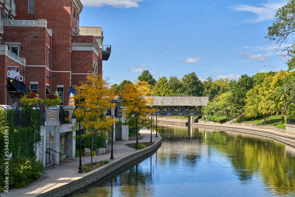 The Naperville Riverwalk